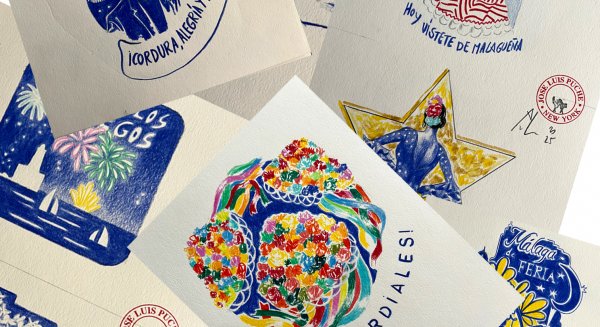 El Ayuntamiento vuelve a lanzar una colección de stickers para la Feria de Málaga