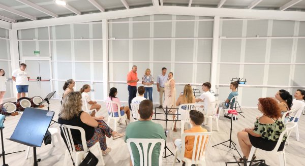 Culminada la construcción de una nueva nave de usos múltiples en Arroyo Primero para el uso de la Agrupación Musical Marbella