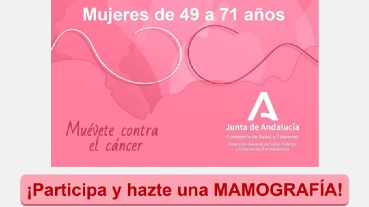 La Unidad Móvil del Programa de Detección Precoz de Cáncer de Mama del Distrito Sanitario Málaga-Guadalhorce se traslada a Alhaurín de la Torre