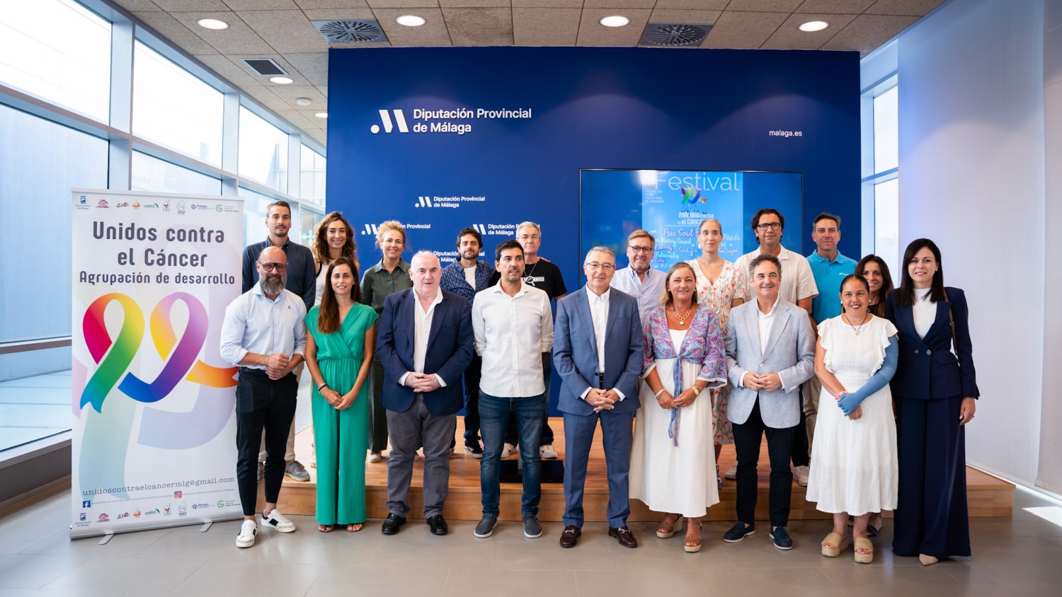 El primer Festival Málaga contra el Cáncer se celebrará el 4 de octubre para recaudar fondos y visibilizar la labor de las entidades malagueñas