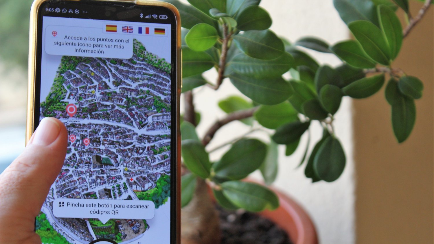 Ojén potencia su promoción turística con una app de realidad aumentada para móviles