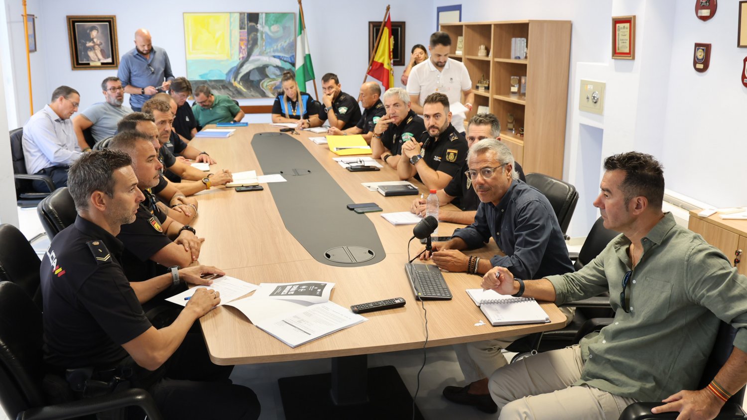 El dispositivo de seguridad para la Copa Davis en Marbella contará con más de medio centenar de efectivos