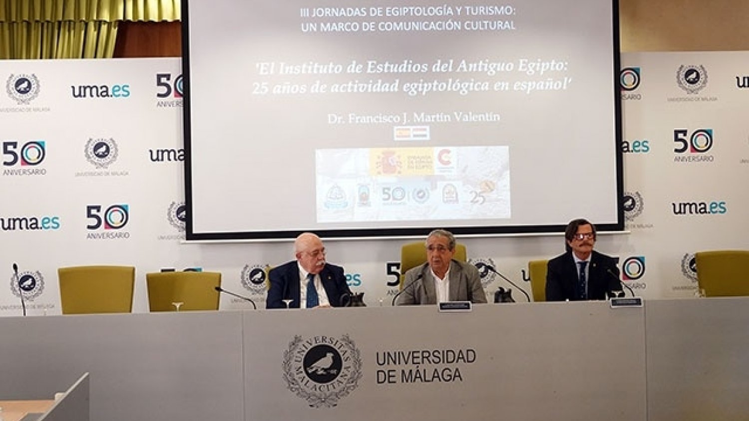 UMA.- La universidad celebra las III Jornadas de Egiptología y Turismo