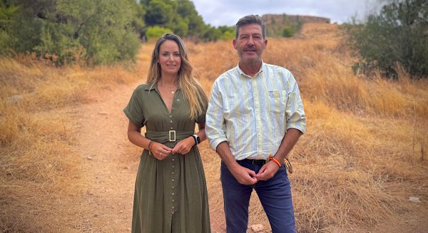 Vox Málaga exige la protección del Cerro de la Tortuga tras el último incendio que arrasó este enclave natural