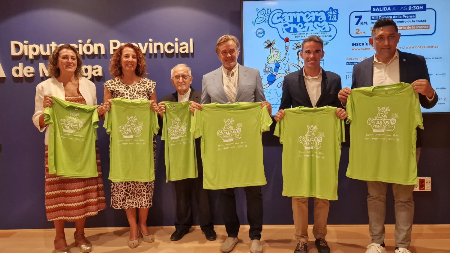 Málaga correrá el 26 de octubre por la libertad de prensa
