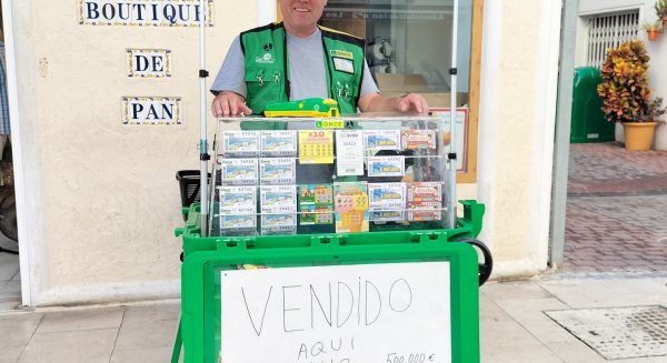 La ONCE reparte 815.000 euros  en Estepona
