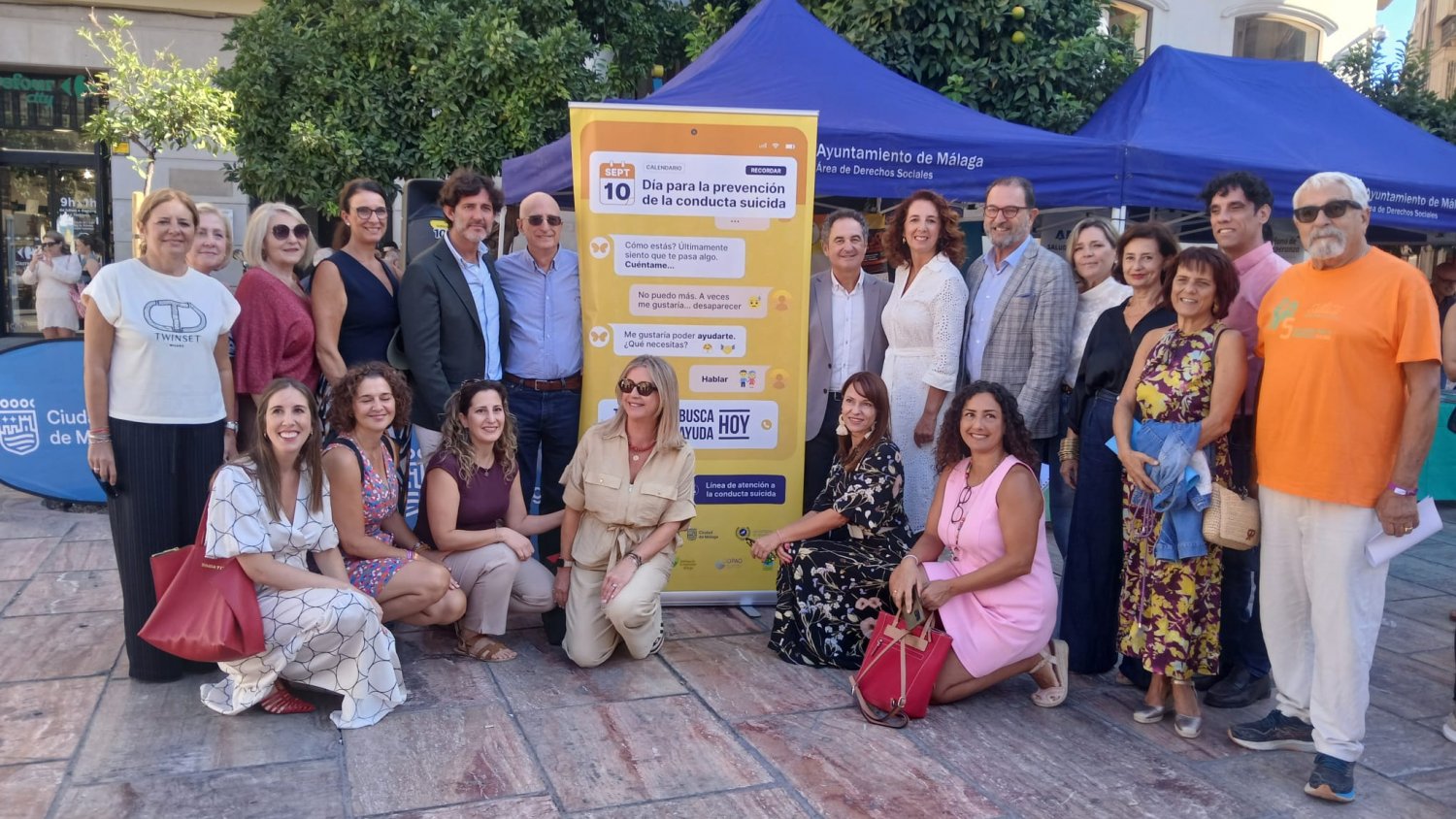 Administraciones y entidades asociativas de Málaga se unen para dar a conocer los recursos de detección y prevención de las conductas suicidas