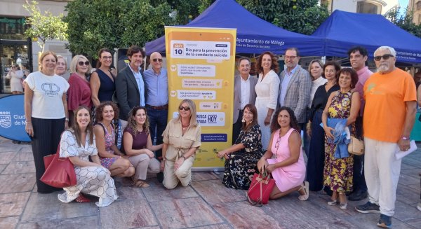 Administraciones y entidades asociativas de Málaga se unen para dar a conocer los recursos de detección y prevención de las conductas suicidas