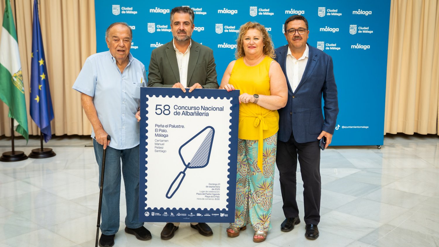 La plaza del Padre Ciganda acogerá el 21 de septiembre el 58º Concurso Nacional de Albañilería peña El Palustre