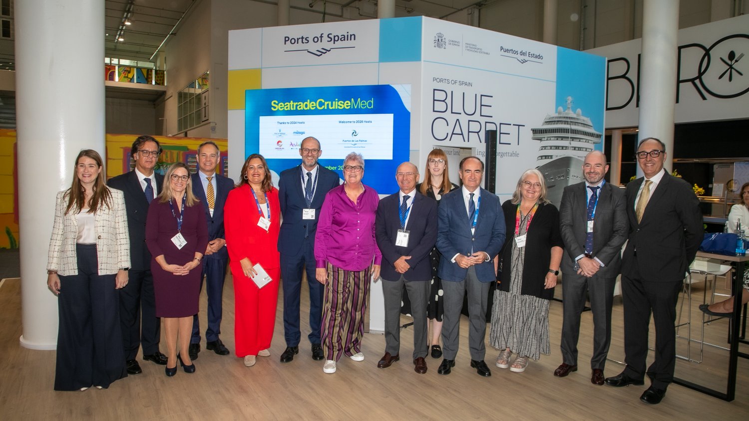Málaga realiza la cesión de testigo de Seatrade Cruise Med a Las Palmas, próxima sede en 2026