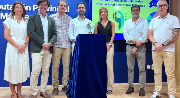La asociación UPlanet, ganadora del Premio Provincial de Solidaridad Internacional y Derechos Humanos de la Diputación de Málaga 2025