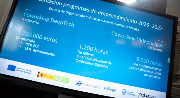 La Escuela de Organización Industrial y el Ayuntamiento de Málaga firman un convenio para reforzar su apuesta por el emprendimiento innovador