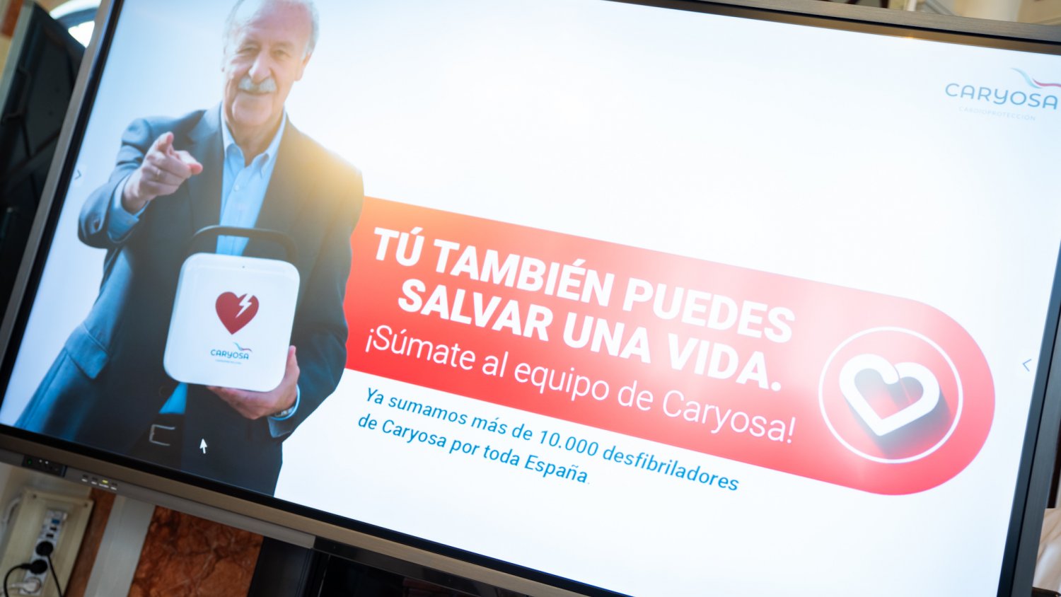 Málaga acoge la presentación de la campaña ‘Tú también puedes salvar una vida’ apadrinada por Vicente Del Bosque