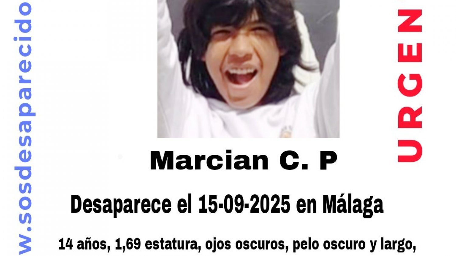 Se busca a un menor de 14 años desaparecido en Rincón de la Victoria tras salir hacia el instituto