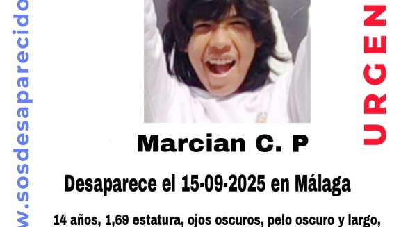 Se busca a un menor de 14 años desaparecido en Rincón de la Victoria tras salir hacia el instituto
