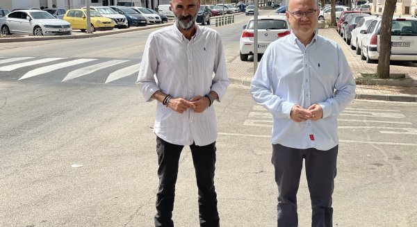 Finalizadas las obras de construcción de pasos reductores de velocidad en zonas de Vélez-Málaga y Torre del Mar