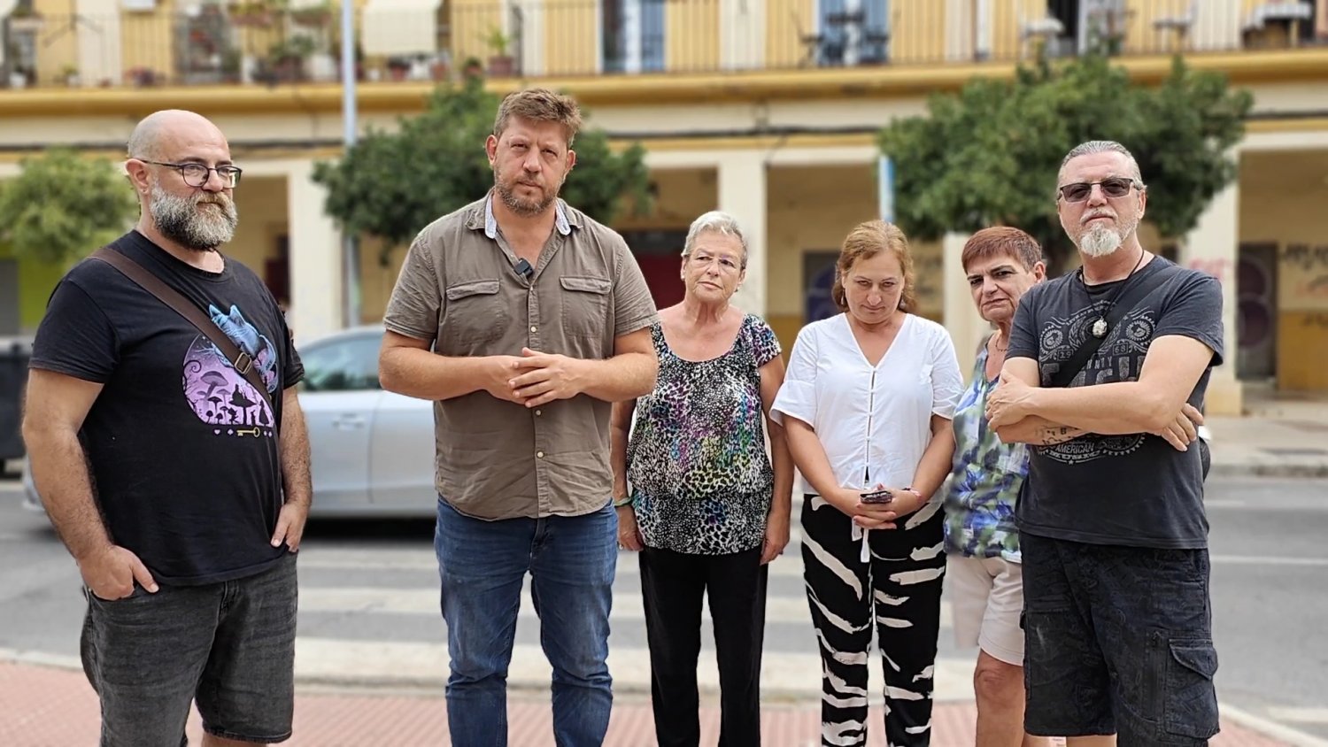 Con Málaga reclama la recuperación del antiguo cine Carranque como centro cultural y social para el barrio