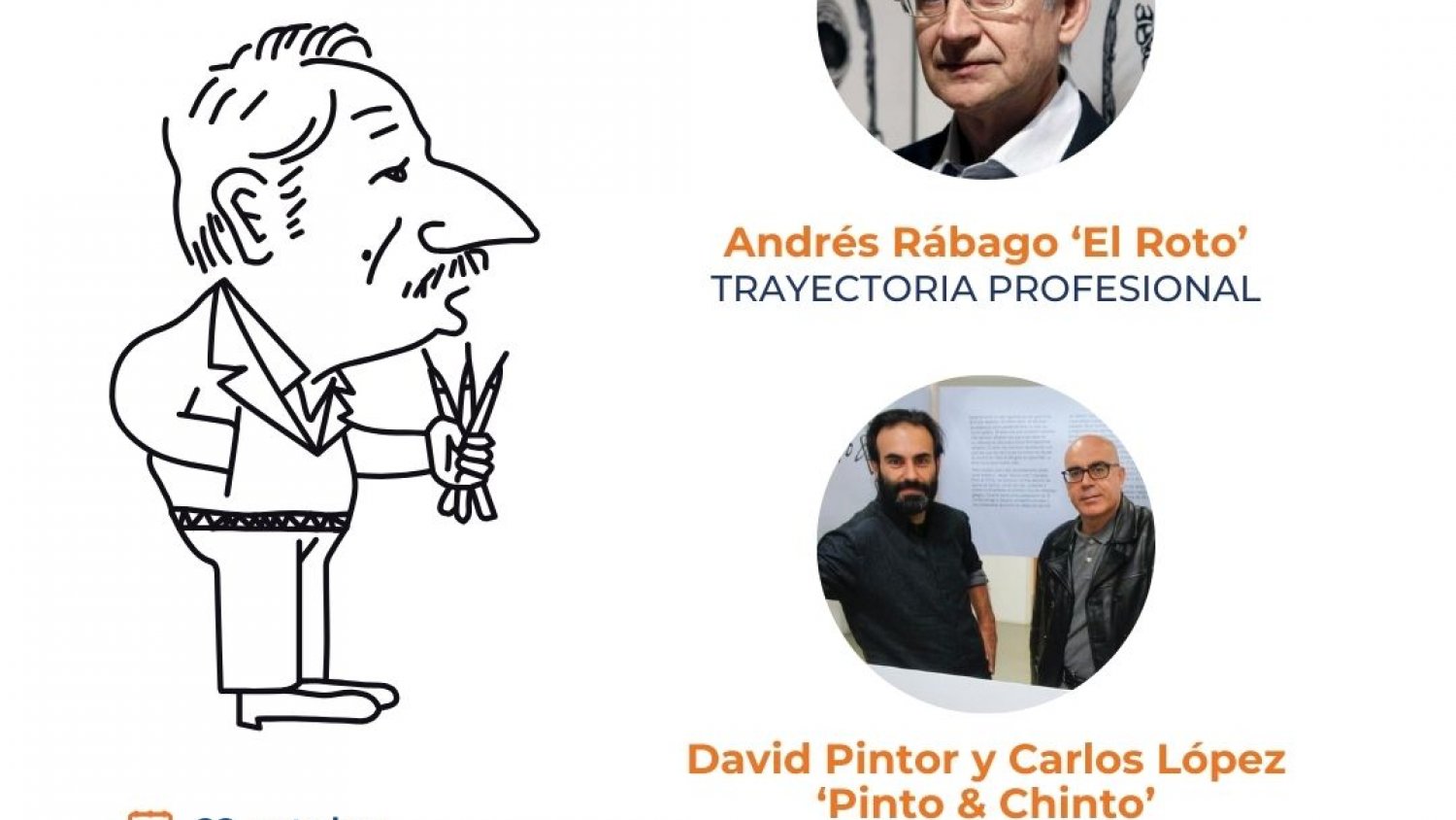 El Roto y Pinto & Chinto recibirán el Premio Elgar a la viñeta periodística el 22 de septiembre en el Centro Cultural La Malagueta de la Diputación