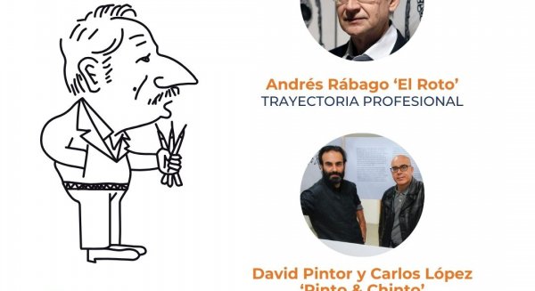 El Roto y Pinto & Chinto recibirán el Premio Elgar a la viñeta periodística el 22 de septiembre en el Centro Cultural La Malagueta de la Diputación