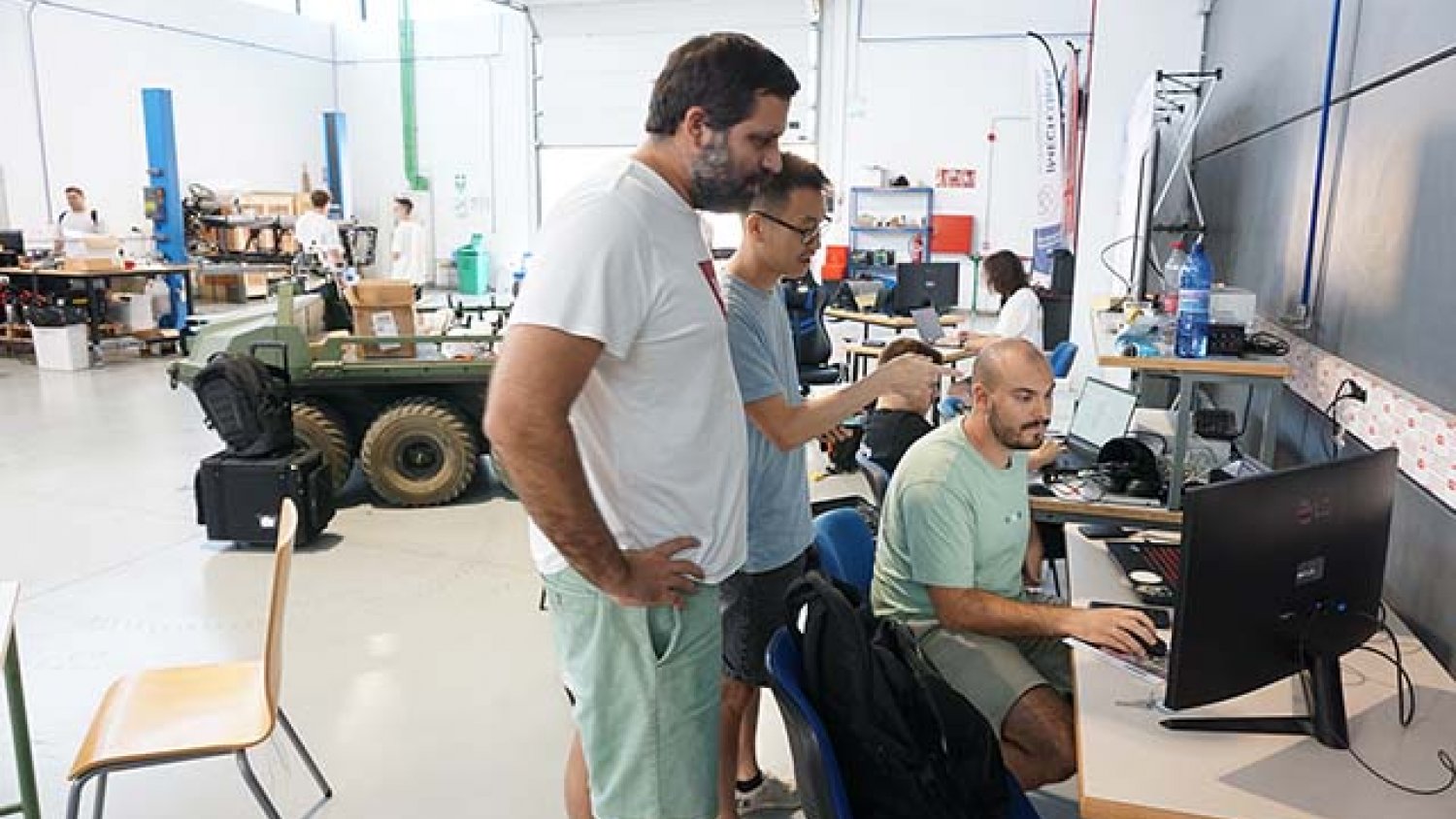 Una investigación de la UMA impulsa la cooperación entre robots y humanos en escenarios de catástrofes