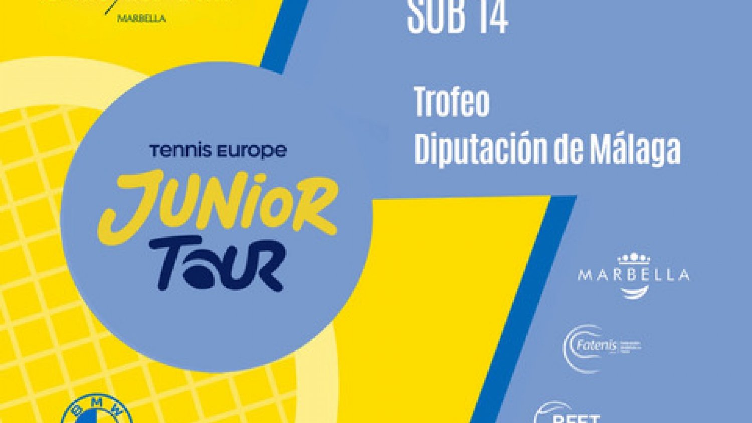 El IV Internacional Marbella Tenis Sub-14 Trofeo Diputación de Málaga reunirá a 275 jóvenes tenistas de 38 países
