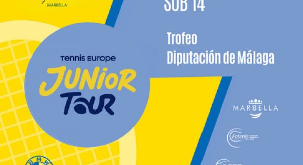 El IV Internacional Marbella Tenis Sub-14 Trofeo Diputación de Málaga reunirá a 275 jóvenes tenistas de 38 países