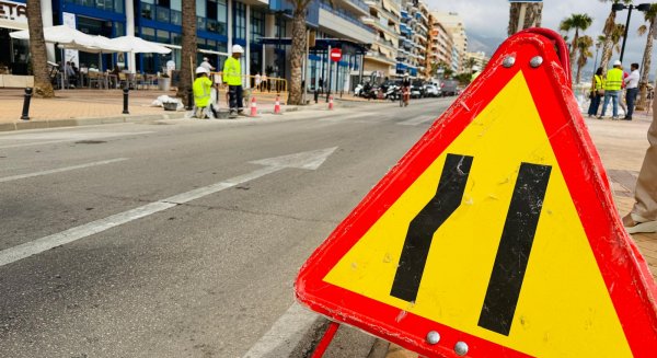 El Ayuntamiento de Fuengirola refuerza la seguridad vial con la creación de cinco nuevos pasos elevados para reducir la velocidad