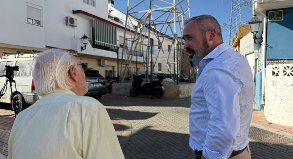 Vox reclama el soterramiento de las líneas de alta tensión en la barriada de Los Pacos