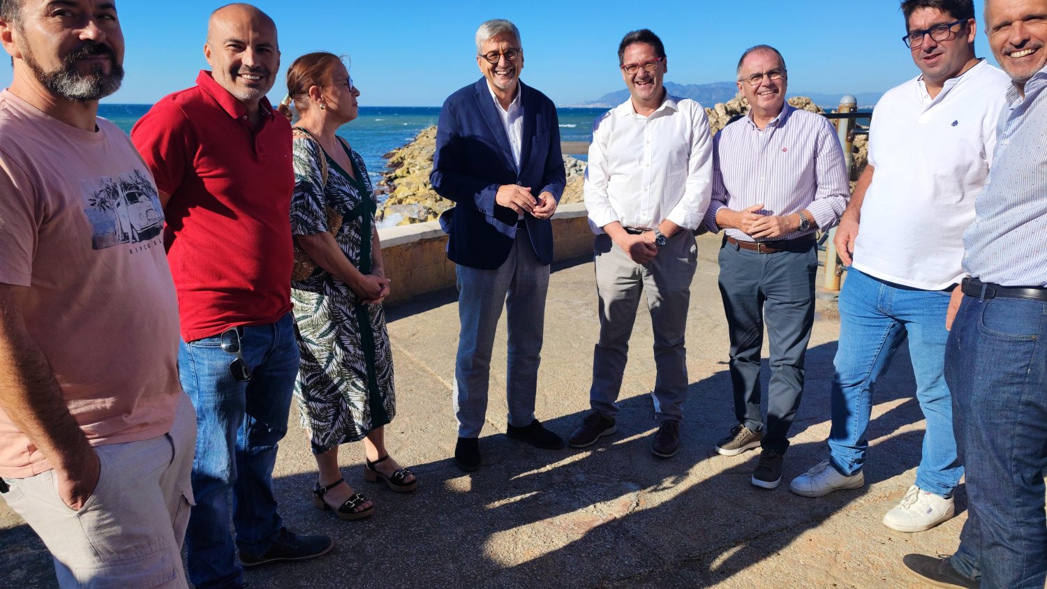 El PSOE de Málaga muestra su rechazo absoluto a la construcción de un embarcadero en La Cala del Moral