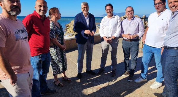 El PSOE de Málaga muestra su rechazo absoluto a la construcción de un embarcadero en La Cala del Moral