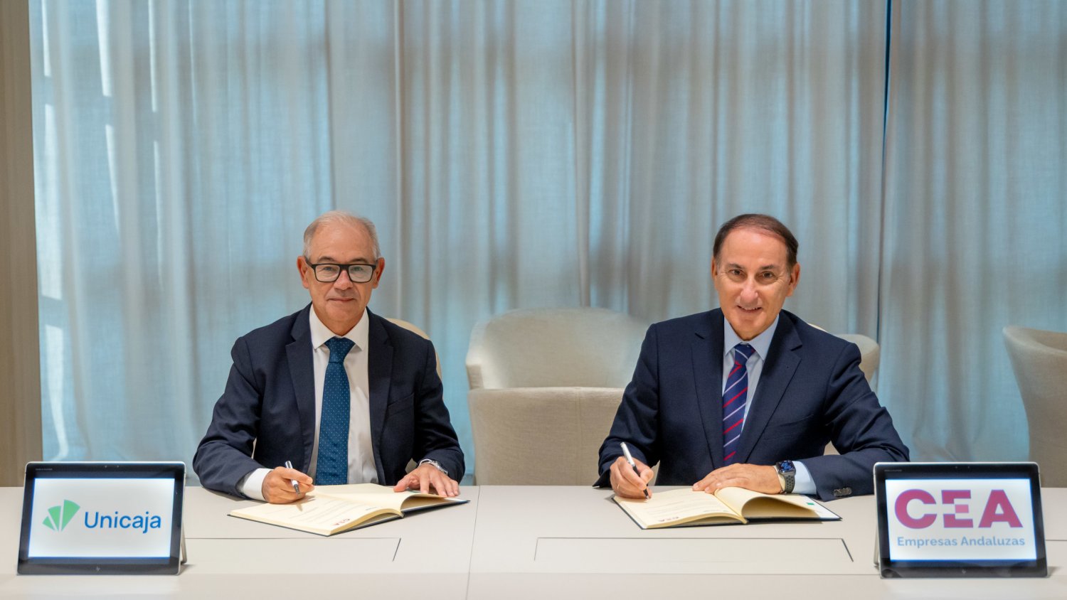 Unicaja renueva su acuerdo con CEA y habilita una línea de financiación de 1.000 millones para  apoyar a las empresas andaluzas