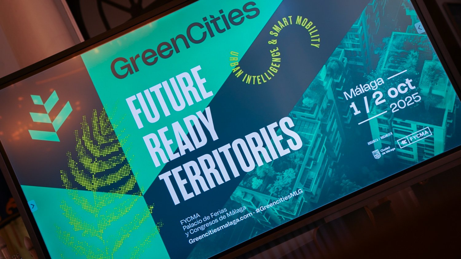 Greencities, Urban Intelligence & Smart Mobility, celebrará su edición 2025 los próximos 1 y 2 de octubre en FYCMA