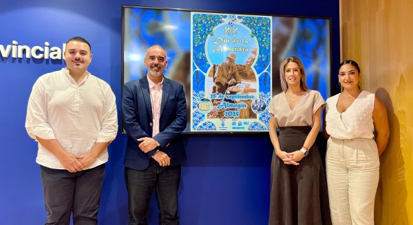 Almogía congregará a un millar de visitantes en su XIX Día de la Almendra, fiesta declarada de Singularidad Turística Provincial por la Diputación
