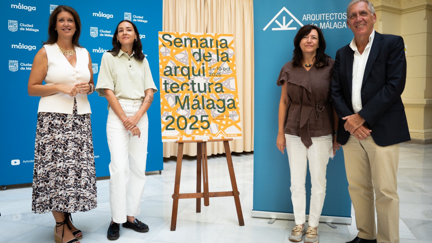 El Colegio de Arquitectos de Málaga celebra una nueva edición de la Semana de la Arquitectura para reflexionar sobre los espacios que habitamos
