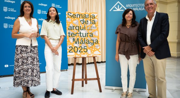 El Colegio de Arquitectos de Málaga celebra una nueva edición de la Semana de la Arquitectura para reflexionar sobre los espacios que habitamos