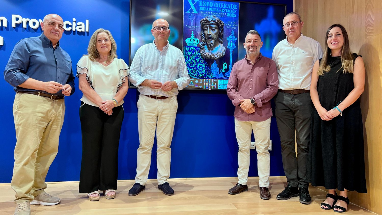 La Exposición de Arte Cofrade de Bobadilla Estación cumple 10 años con el apoyo de la Diputación