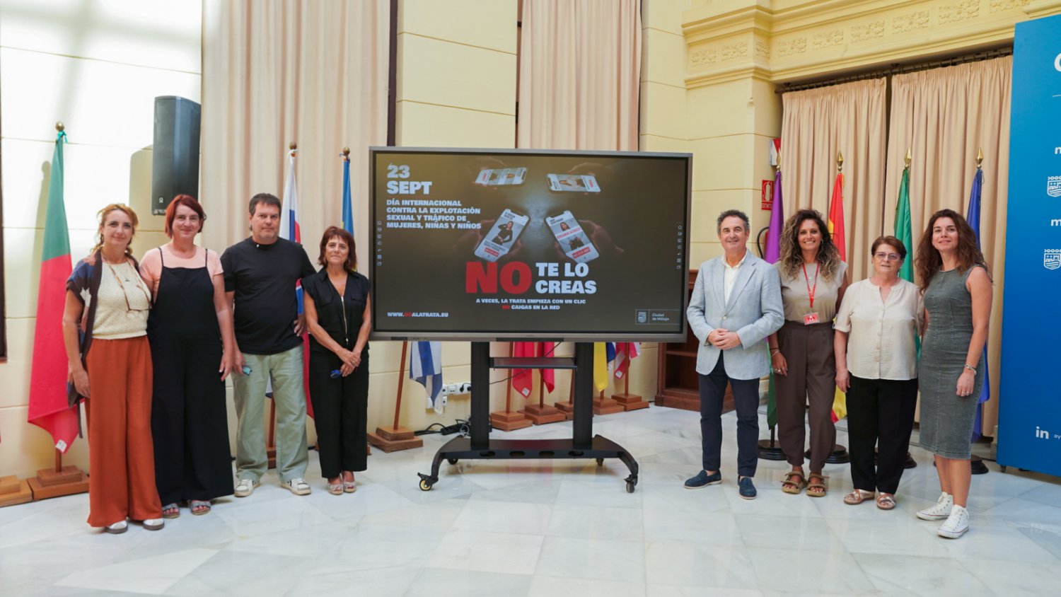 El Ayuntamiento lanza la campaña 'No te lo creas' para alertar sobre los riesgos de las redes sociales para la captación de víctimas de trata de personas