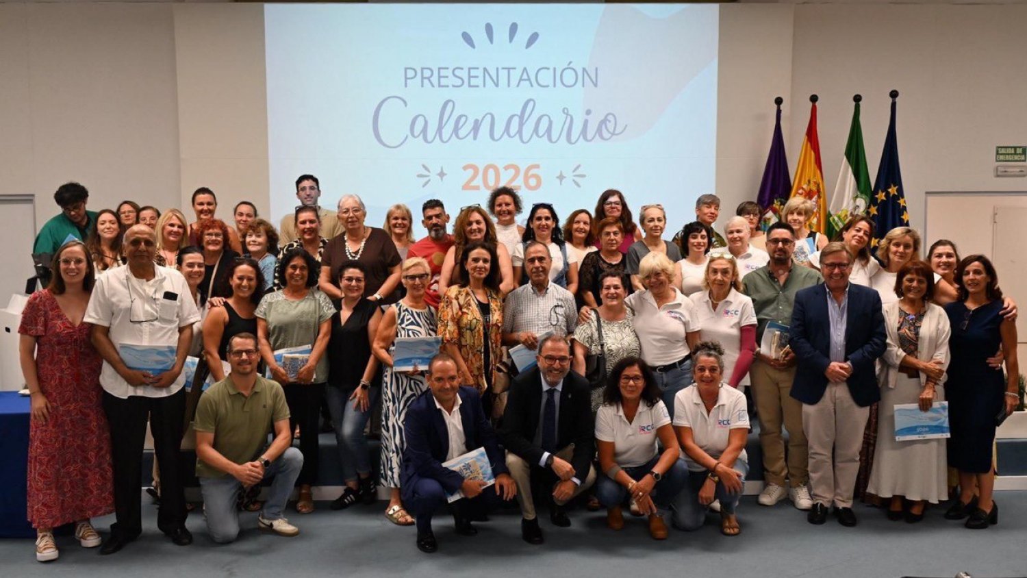 El Hospital Clínico de Málaga acoge la presentación del calendario solidario 2026 de la fundación FMAEC