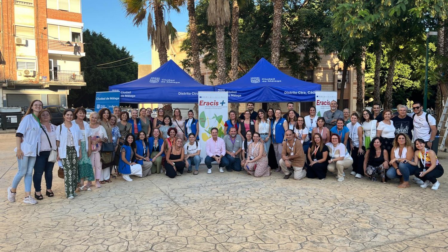 Profesionales de Enfermería de Familia y Comunitaria del Distrito Málaga-Valle del Guadalhorce participan en ‘Con-vive tu barrio’ 