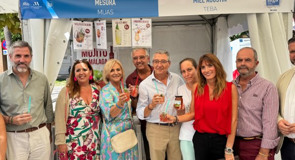 La alcaldesa, Ana Mata, y el presidente de la Diputación, Francisco Salado, inauguran la feria comarcal ‘Sabor a Málaga’ que se celebra este fin de semana