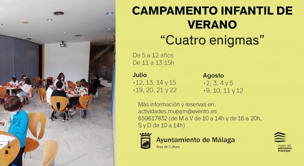 Mupam abre una amplia oferta para las familias en julio y agosto