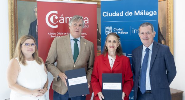 El Ayuntamiento y la Cámara de Comercio firman un nuevo convenio para fomentar el autoempleo y el emprendimiento a través de la formación