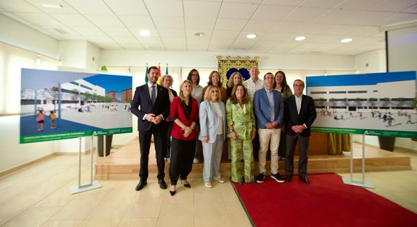 La Junta coloca la primera piedra de la nueva sede del colegio Ruiz Picasso de Fuengirola con una inversión de 4,5 millones