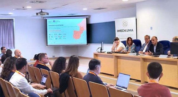La Escuela de Ingenierías Industriales de la UMA alberga la reunión de lanzamiento del proyecto europeo Agrobotics-Ditwins