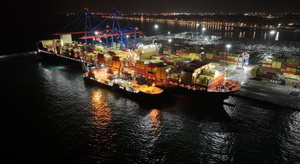 El Puerto de Málaga realiza el primer suministro de gas natural de origen renovable al buque MSC Gabon