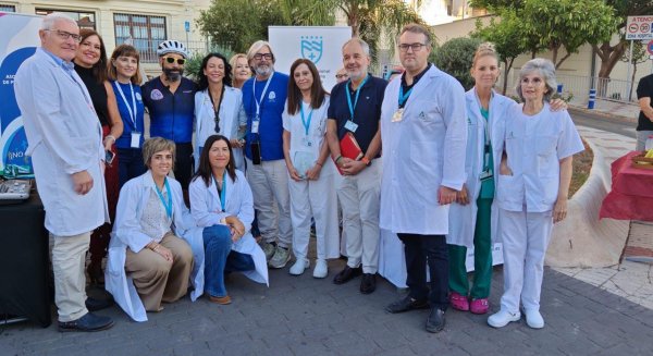Los hospitales públicos de Málaga celebran la III Vuelta Ciclista Hospitalaria por las Personas Ostomizadas