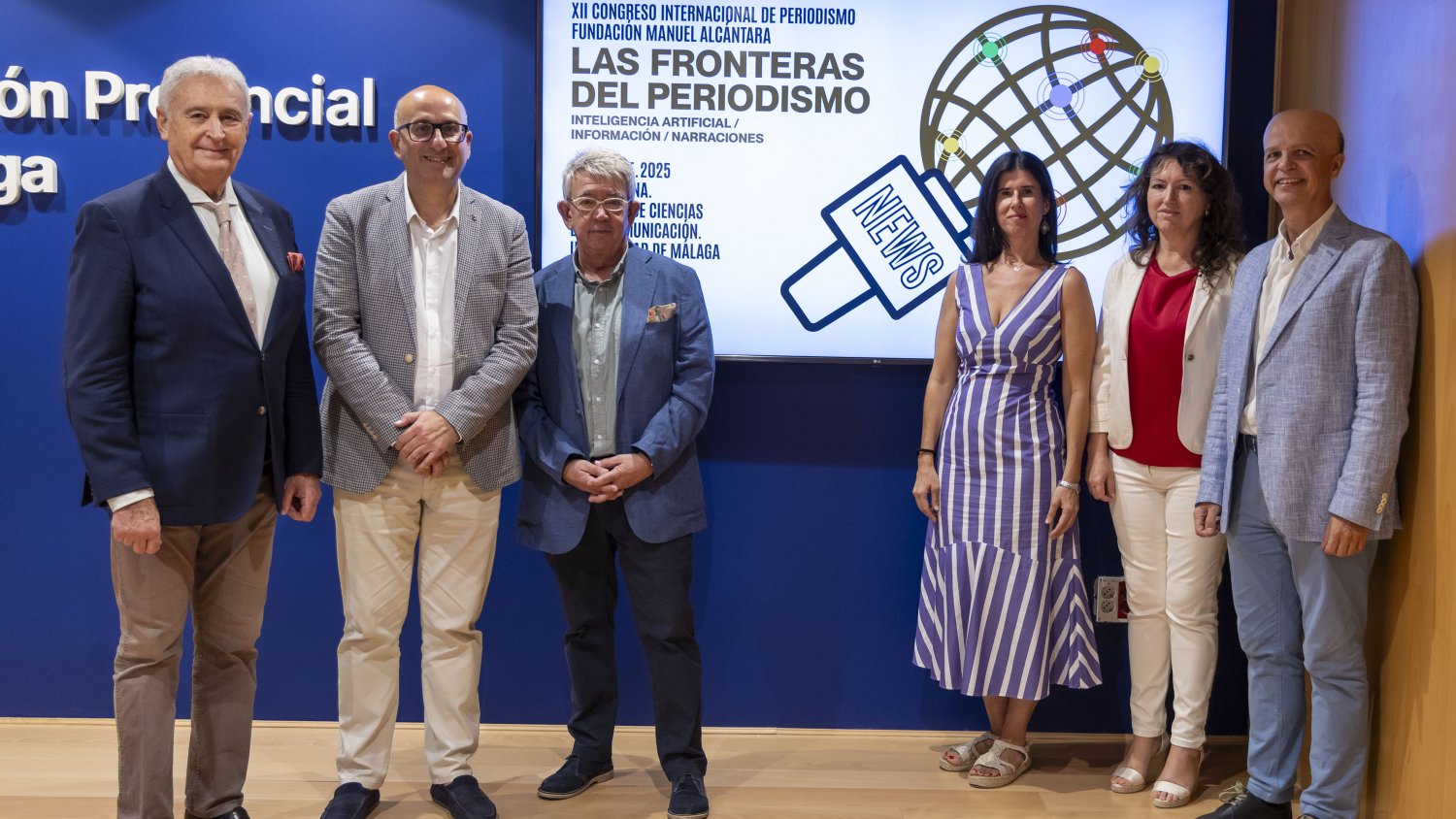 Iñaki Gabilondo y Sami Naïr abren el XII Congreso Internacional de Periodismo Manuel Alcántara sobre las fronteras del periodismo en la era de la IA