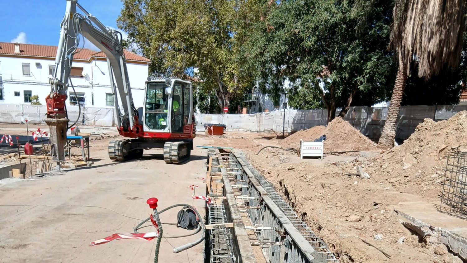 Primeros cortes de tráfico por las obras del segundo tramo de la prolongación del Metro de Málaga