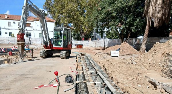 Primeros cortes de tráfico por las obras del segundo tramo de la prolongación del Metro de Málaga