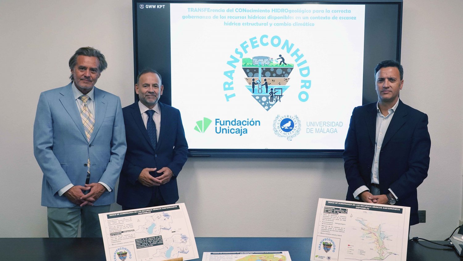 Fundación Unicaja y la Universidad de Málaga impulsan un proyecto para avanzar en el conocimiento de las aguas subterráneas